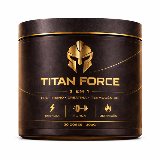 Titan Force │ Pré-treino, creatina termogênico